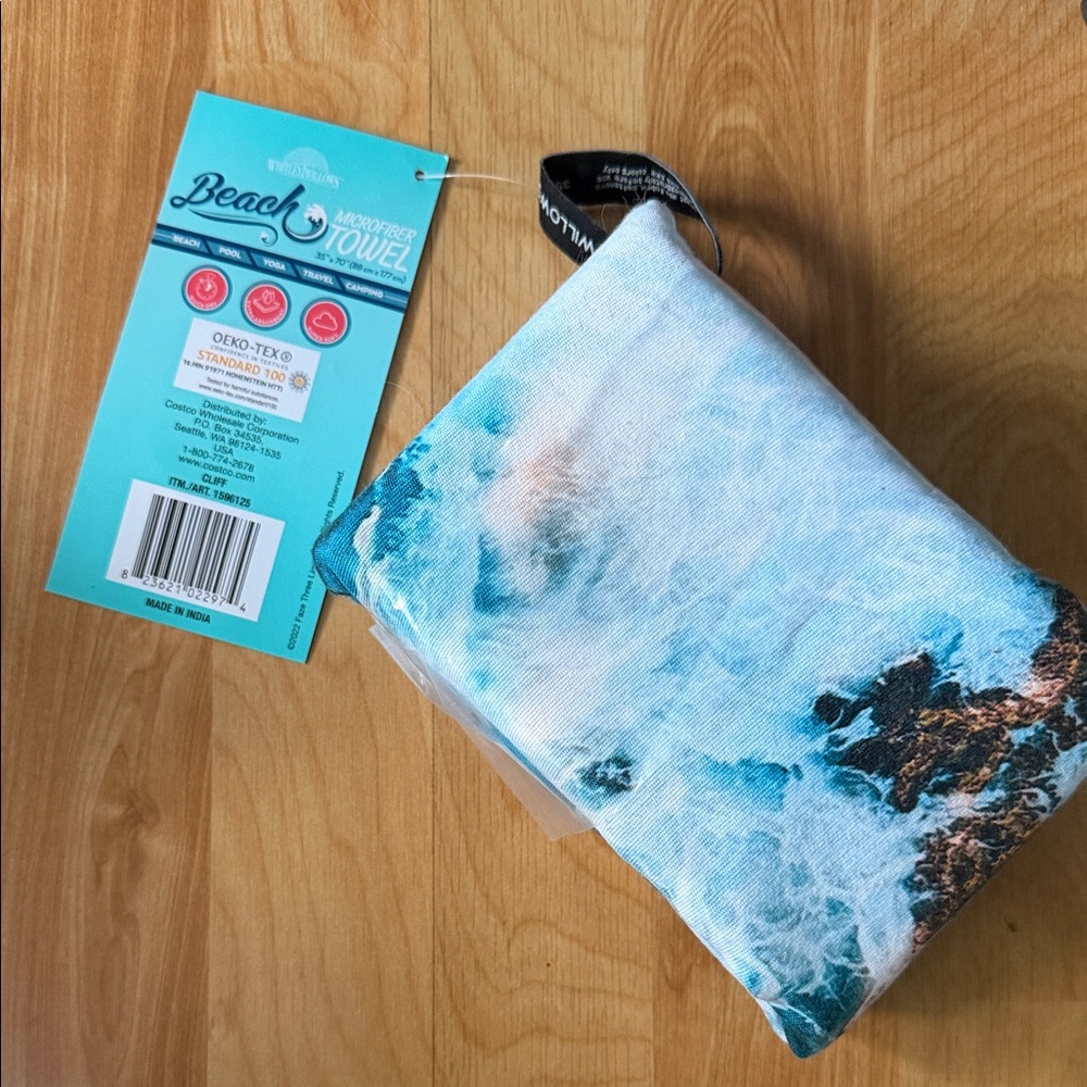 Blue Ocean Beach Towel